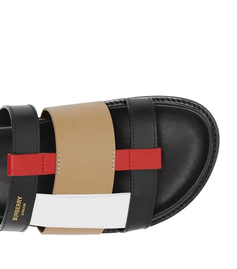 burberry color block sandals|Women’s Designer Sandals .